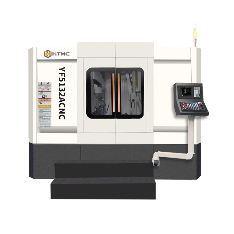 公司新品YF5132A CNC 插齿插键数控复合机床